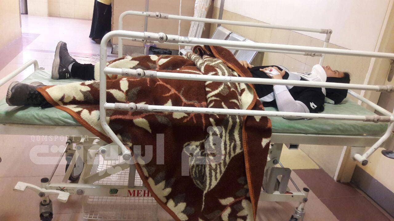 ضرب و شتم یک دختر فوتسالیست در قم!