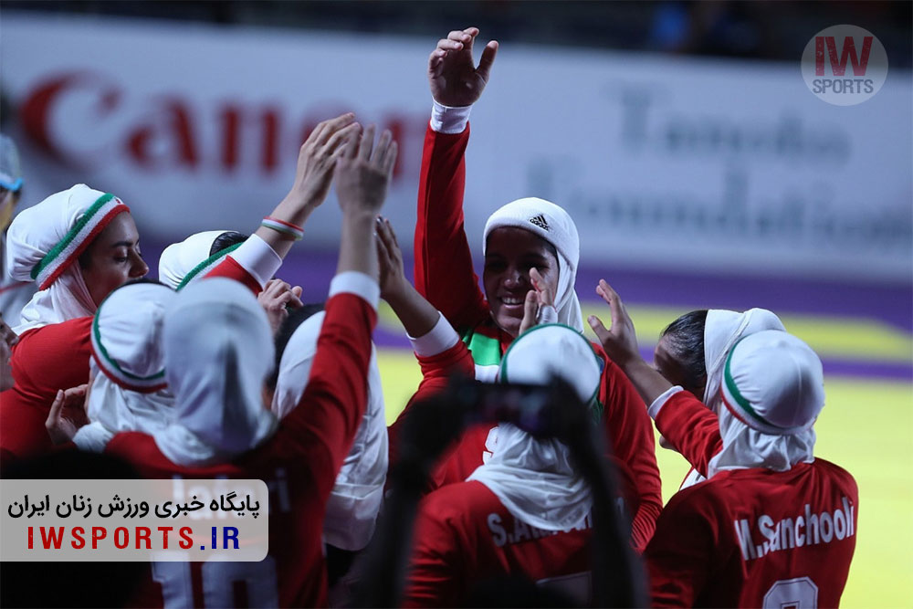 اولین طلای دختران ایران با پیروزی تاریخی کبدی کاران برابر هند