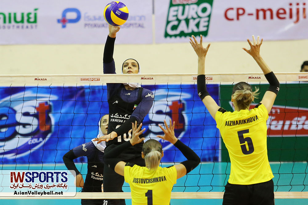 تصاویر دیدار والیبال بانوان ایران و قزاقستان در کاپ آسیا