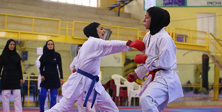 مسابقات کاراته ورودی اردوی تیم ملی | درخشش حدیث جمال، زهره برزگر و هنگامه جعفری