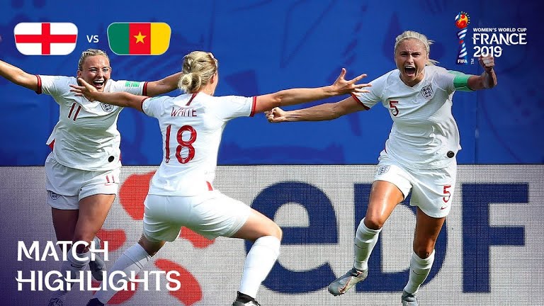 ویدئو | انگلیس 3-0 کامرون | جام جهانی فوتبال زنان