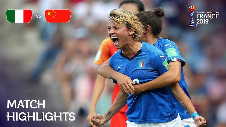 ویدئو | ایتالیا 2-0 چین | جام جهانی فوتبال زنان