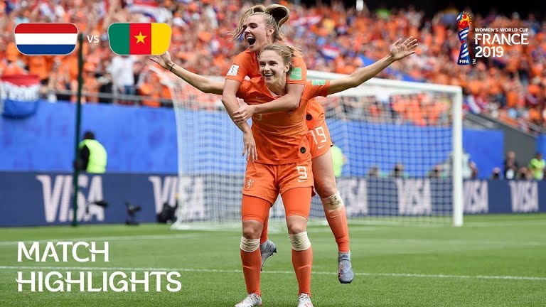ویدئو | هلند 3-1 کامرون | جام جهانی فوتبال زنان