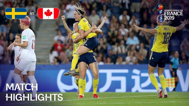 ویدئو | سوئد 1-0 کانادا | جام جهانی فوتبال زنان