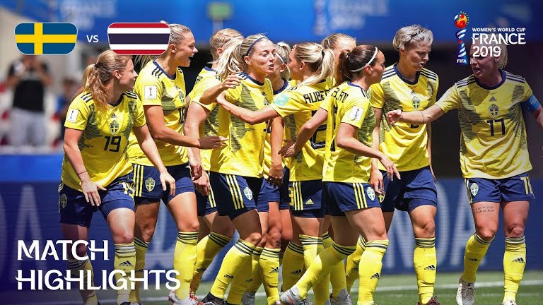 ویدئو | سوئد 5-1 تایلند | جام جهانی فوتبال زنان