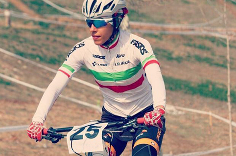 دوچرخه سواری کوهستان بانوان کشور| مقام نخست به فرانک پرتوآذر رسید