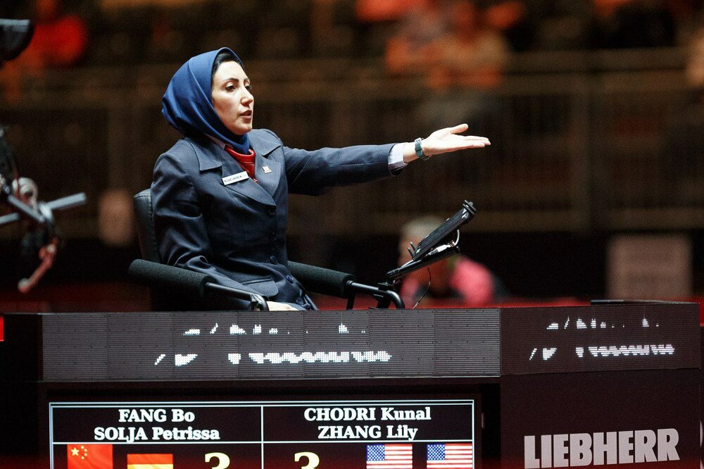 عملکرد بی‌نقص داور ایرانی تنیس روی میز در المپیک توکیو