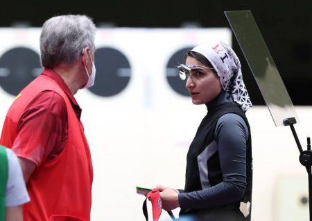 هانیه رستمیان در تپانچه ۱۰ متر هجدهم شد