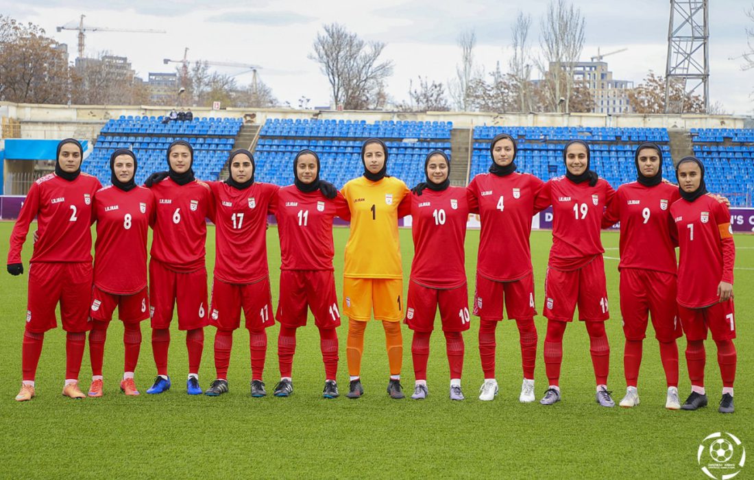 دختران ایران با پیروزی بر قرقیزستان قهرمان شدند