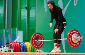 اردوی پنج هفته‌ای دختران وزنه بردار در مهدی‌شهر