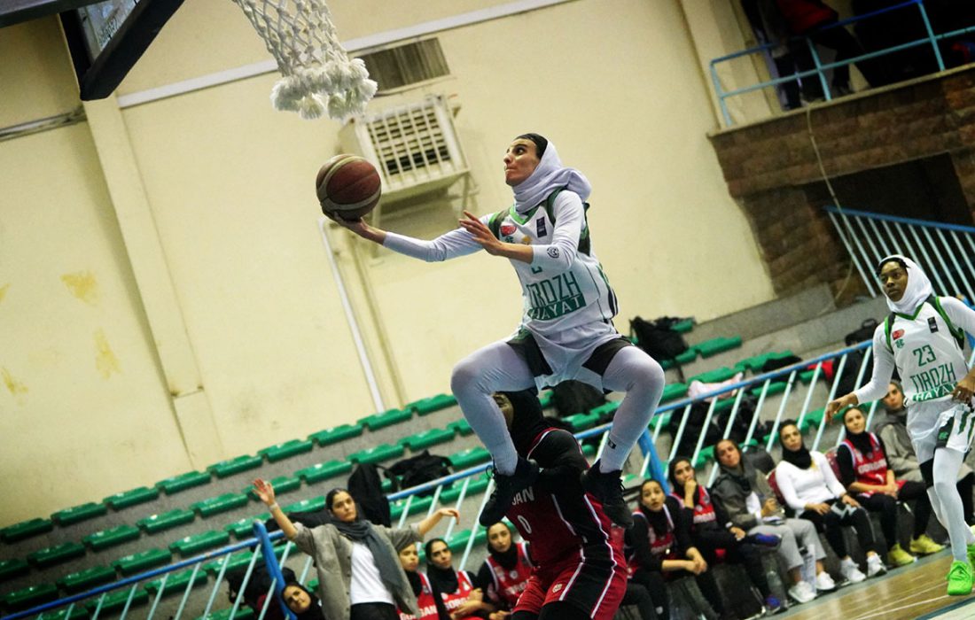 تیروژ کردستان قهرمان لیگ برتر بسکتبال زنان شد