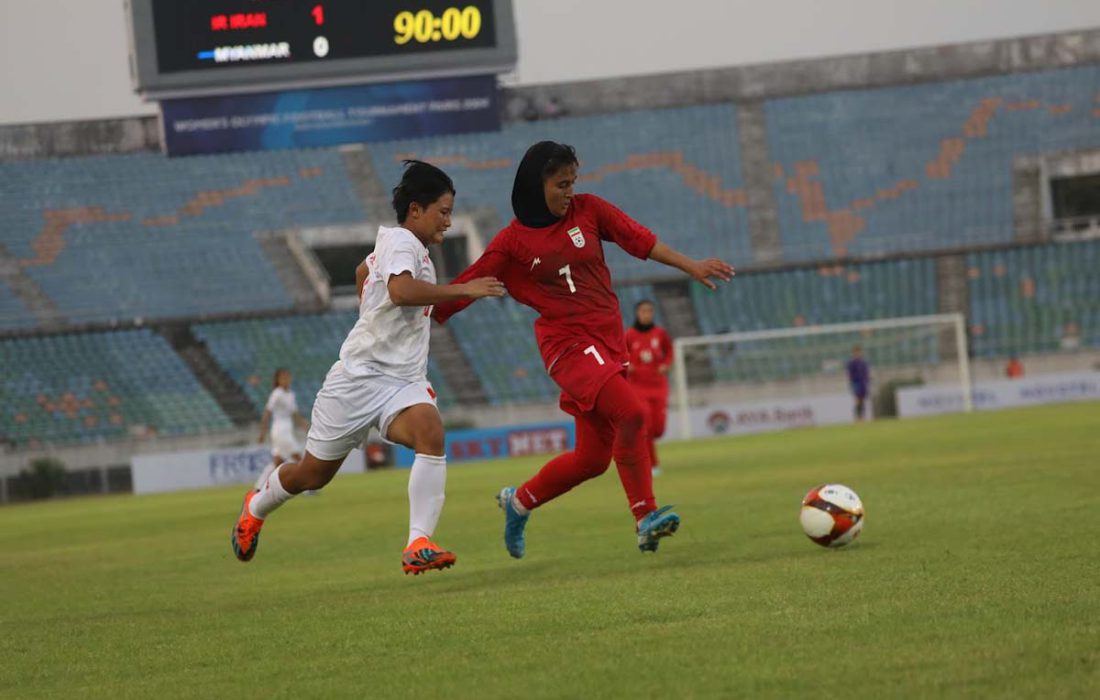 شکست تیم ملی فوتبال زنان برابر اردن