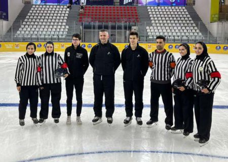 داوران هاکی روی یخ ایران در سمینار ترکیه