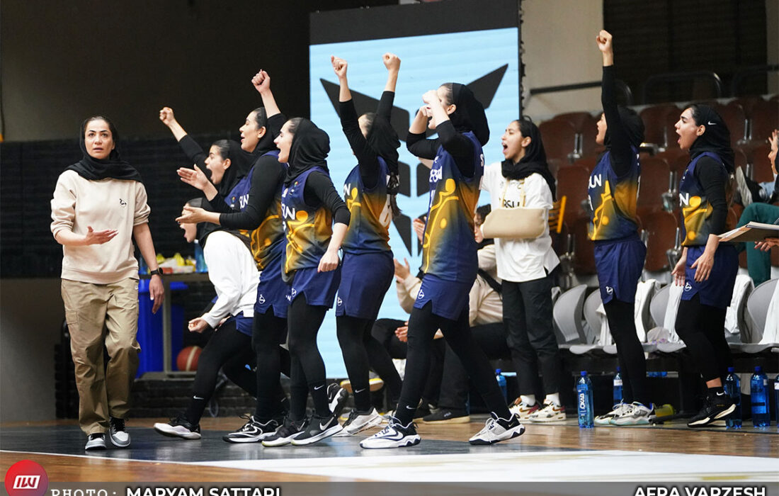تصاویر فینال سوم لیگ برتر بسکتبال زنان