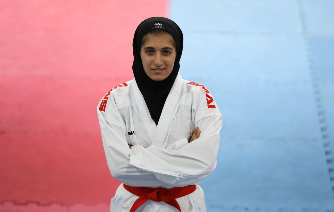 مریم گرزین نخستین مدال را به دست آورد