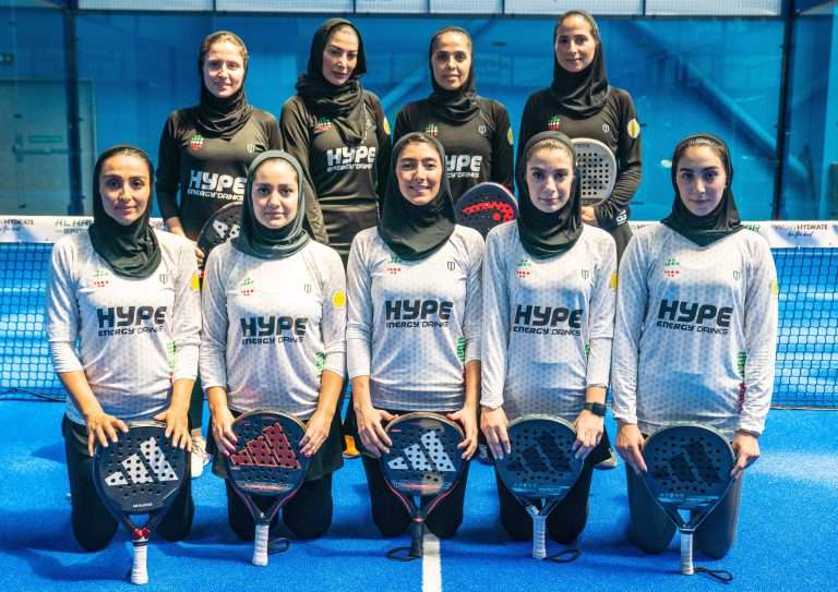 دختران پدل در جایگاه پنجم انتخابی جام جهانی