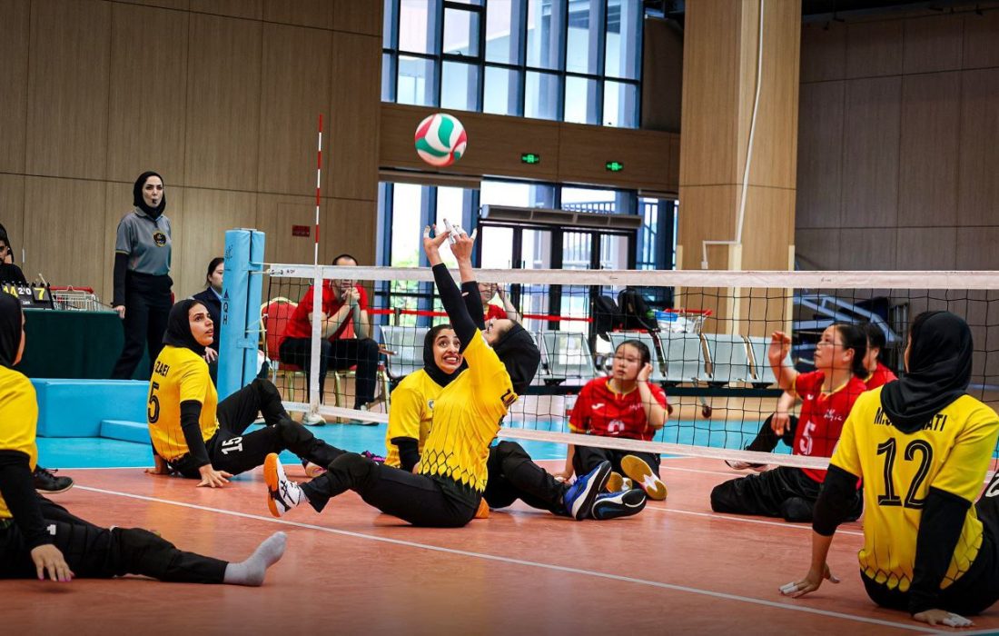 پیروزی والیبال نشسته سپاهان برابر شانگهای چین