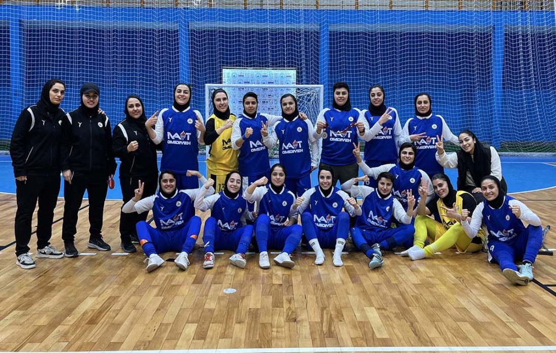 نفت امیدیه، تیمی الهامبخش برای فوتسال زنان