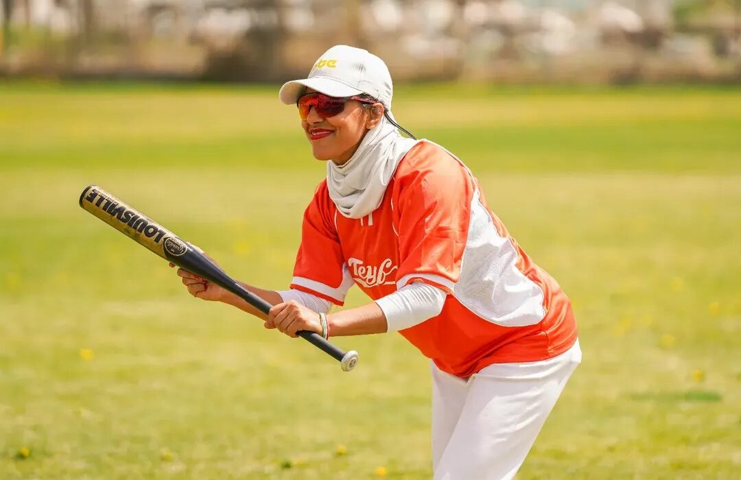 رقابت دختران بیس‌بال ایران در آسیا