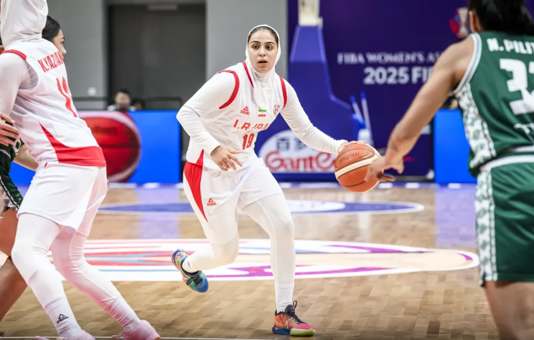 نخستین پیروزی دختران بسکتبال، برابر جزایر کوک