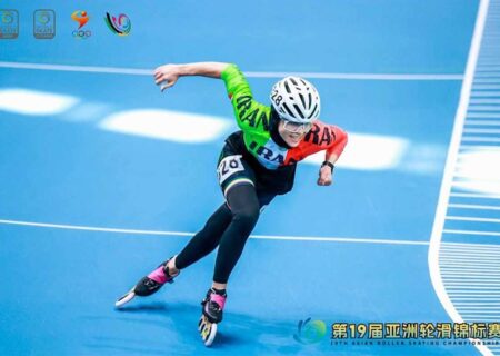 آغاز کار دختران اسکیت سرعت در کره جنوبی