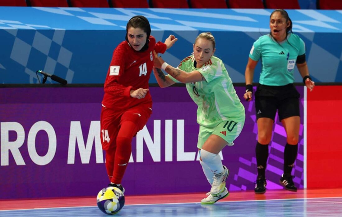 ایران ۱ ایتالیا ۳ | پایان دختران فوتسال در جام جهانی