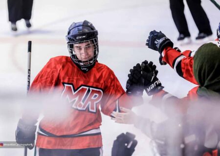 پیروزی خیره‌کننده دختران ام دات آر برابر پنگوئن‌ها